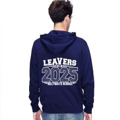 Leavers Hoodie Classic Names 2025 Design Stars & Stripes Hoodie